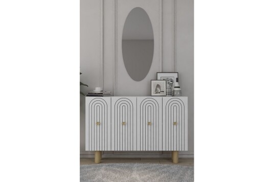 Velorae Konsollbord 120 cm Hvit