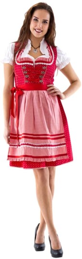 Haus Huberts V.O.F Dirndl Greta Rød 44