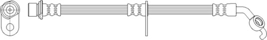 K&K FT0099 Bremseslange