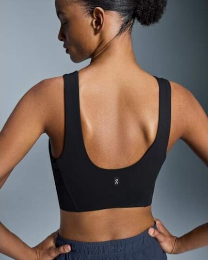 On Core 2 in 1 Crop Dame Black XS