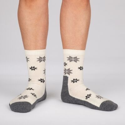 Safa Lilly Sokker Ullhvit 36-40