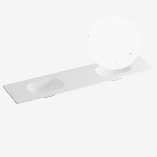 Korsbakken Nice Heldekkende Terrazzo Pepper 200cm Dobbel