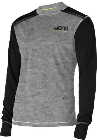 FXR Tenacious Merino Langermet Funksjonell Skjorte M Grå FXR Tenacious Merino Langermet Funksjonell Skjorte M Grå