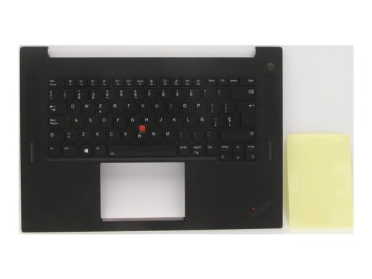 Lenovo - Erstatningstastatur For Bærbar Pc - Med Trackpoint - Bakbelysning - Qwerty - Spansk - Fru - Med Toppdeksel - For Thinkpad P1 Gen 4  P1 Gen 5  X1 Extreme Gen 4  X1 Extreme Gen 5