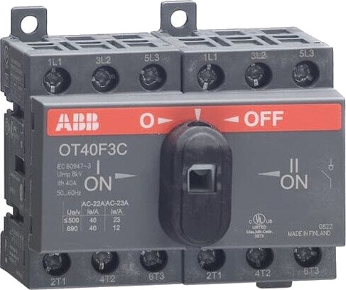 ABB Manual change-over switch ot40f3c (6417019390536)