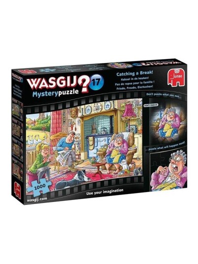 Jumbo Wasgij Mystery 17: Catching a Break! (1000 pieces)
