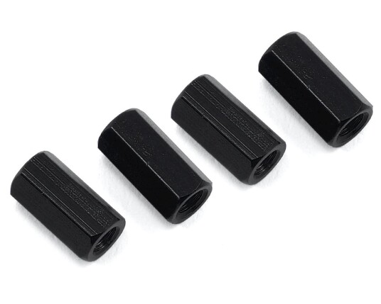 HQ-Prop HQProp M3 x 10mm Aluminum Hex Standoffs Black (4)