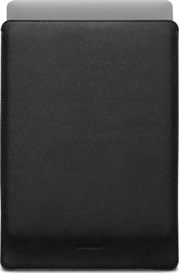 Woolnut Beskyttelseslomme I Lær Til 15" Macbook Air Svart Woolnut Beskyttelseslomme I Lær Til 15" Macbook Air Svart