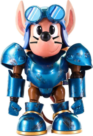 Rocket Knight Adventures Sparkster Battle Damage Variant 1/12 Scale Signature Collection Action Figure Rocket Knight Adventures Sparkster Battle Damage Variant 1/12 Scale Signature Collection Action Figure