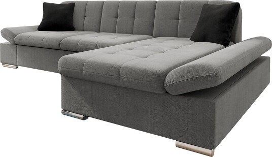 Djerra 3 seters Hjørnesovesofa Grå