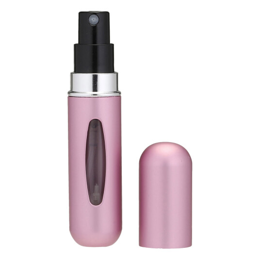 Parfymespray med pumpeventil påfyllbar - 5 ml. PINK Parfymespray med pumpeventil påfyllbar - 5 ml. PINK