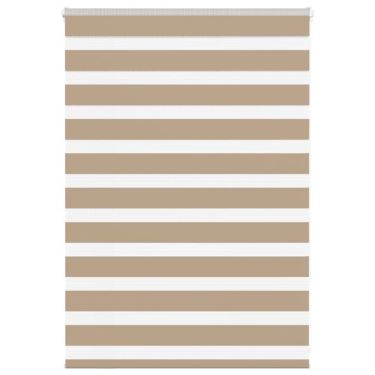 Sebragardin sandbrun 110x100 cm stoff bredde 105,9 polyester