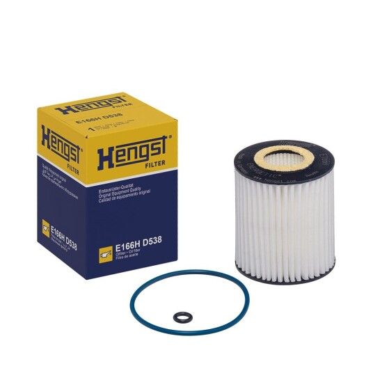 Oljefilter HENGST FILTER E166H D538 Oljefilter HENGST FILTER E166H D538