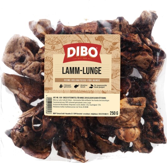Dibo Lammelunge 250 G