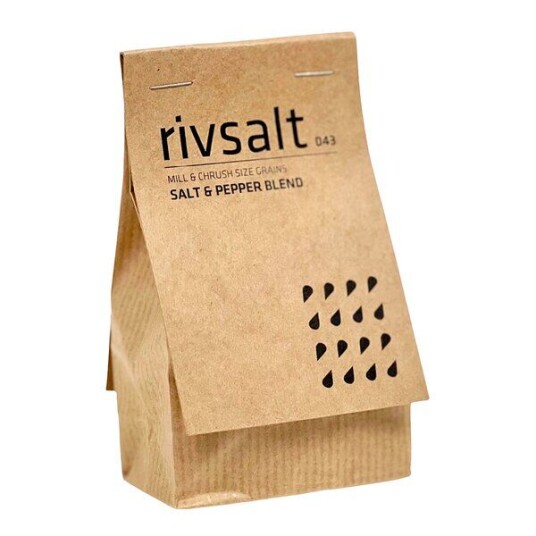 Rivsalt   Salt & pepper 043 refill krydderblanding 140g