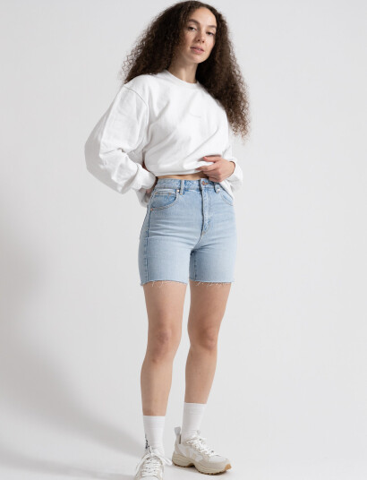 ABRAND A Claudia Cut Off Gina - Blue - 23 ABRAND A Claudia Cut Off Gina - Blue - 23