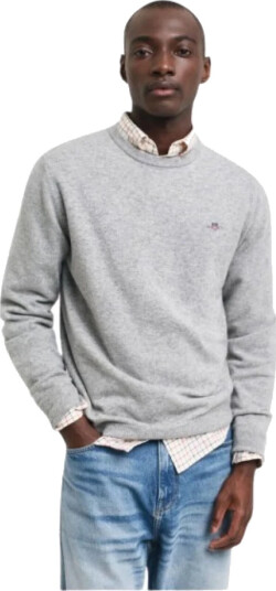 Gant Herre Strikkevarer Grå 4XL,