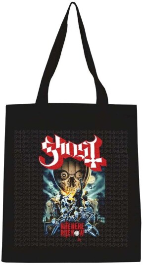 Rocksax Ghost Magazines EcoFriendly Tote Bag Black 78859746