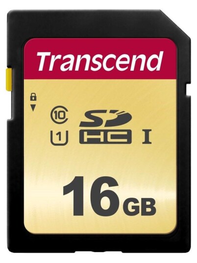 Transcend 500S SDHC UHS-1 - 16GB Transcend 500S SDHC UHS-1 - 16GB