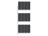Følgesektion Boltless Dækreol 2000x1000x400mm 150 kg/aflæg
