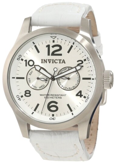 Invicta Herreklokke 12170 Specialty Sølvfarget/Lær Ø48 mm Invicta Herreklokke 12170 Specialty Sølvfarget/Lær Ø48 mm