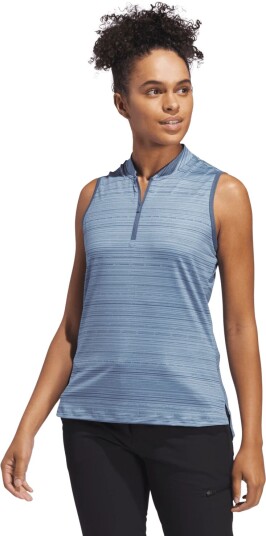 Adidas Golf Ultimate365 Stripe Sleeveles Polo singlet dame Prloin