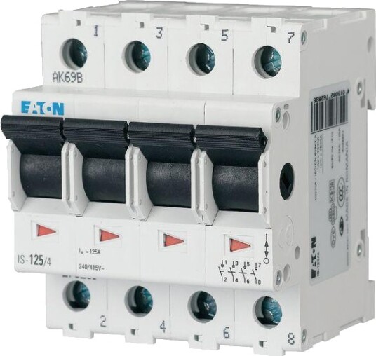 Eaton Lastbryter 40A 4-pol IS-40/4 Eaton Lastbryter 40A 4-pol IS-40/4