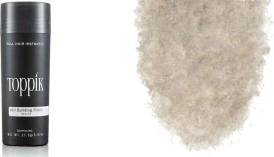 Toppik Hair Building Fibers White 27,5 g Hårpudder Toppik Hair Building Fibers White 27,5 g Hårpudder