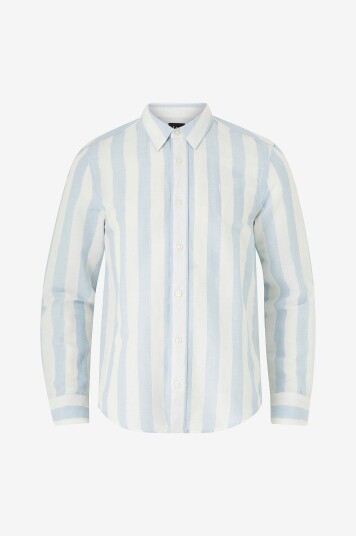 Lee - Skjorte Patch Shirt - Blå Lee - Skjorte Patch Shirt - Blå