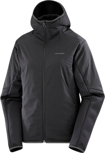 Salomon Women's Outline Hybrid Warm Deep Black M Salomon Women's Outline Hybrid Warm Deep Black M