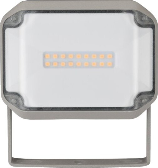 Brennenstuhl Al 1050 Flomlys Led 10 W Klasse E Varmt Hvitt Lys 3000 K Flat Grå