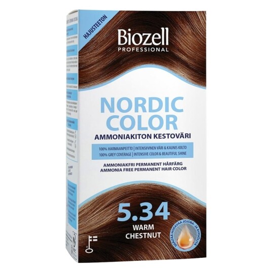Biozell Nordic Color Warm Chestnut 5.34 120ml Biozell Nordic Color Warm Chestnut 5.34 120ml