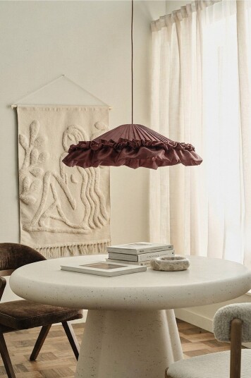 Ellos Home Taklampe Viola Brun