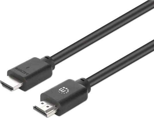 Manhattan 4K60 HDMI 2.0 Kabel 10 m 18 Gbit/s  schwarz
