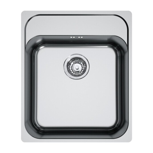 Franke SRX 210 40 TL Stålvask 1 Kum Med Bakplate