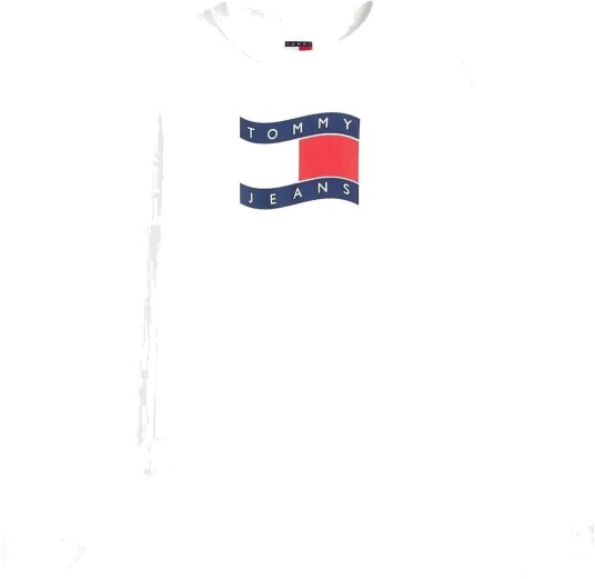 Tommy Jeans | Tjw Bxy Wavy Flag Crew Ext | XL