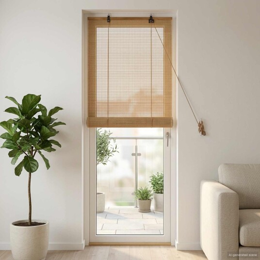 vidaXL Rullegardin Brun 60 x 220 cm Bambus vidaXL Rullegardin Brun 60 x 220 cm Bambus