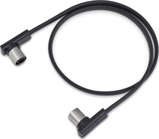 Rockboard Flat MIDI Cable 60cm Svart Rockboard Flat MIDI Cable 60cm Svart