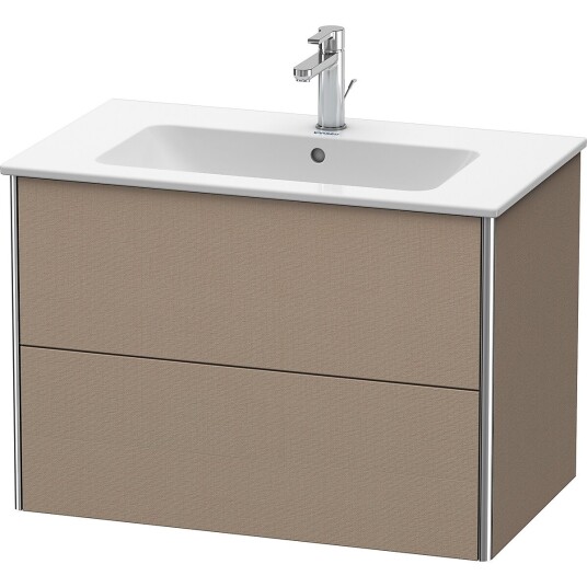 Duravit Xsquare Servantskap m/2 skuffer 810x560x478 mm Tekstil
