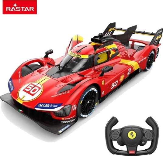 Fjernstyrt Ferrari 499P-Bil – Skala 1:14, Full Kontroll Fjernstyrt Ferrari 499P-Bil – Skala 1:14, Full Kontroll