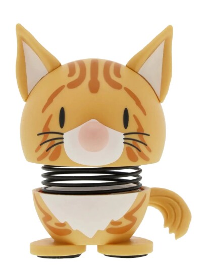 Hoptimist Hoptimist Orange Tabby Xs Orange - Orange - 4.5X4.1X5.8CM x 4.5
