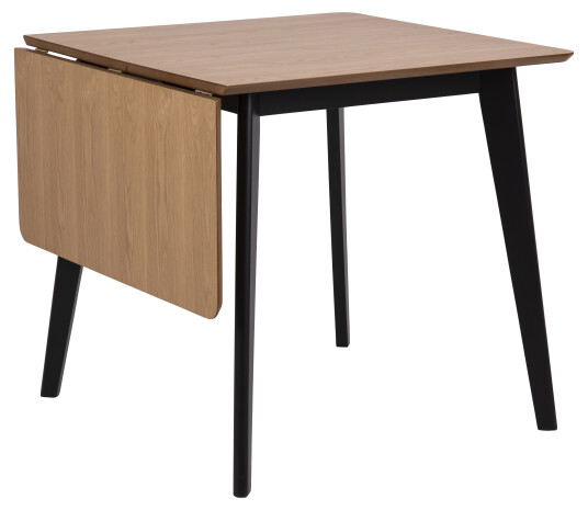 Roxby spisebord 80/120 cm med 1 tilleggsplate natur.