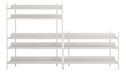 Muuto Compile configuration 7 hyllesystem Grey Muuto Compile configuration 7 hyllesystem Grey