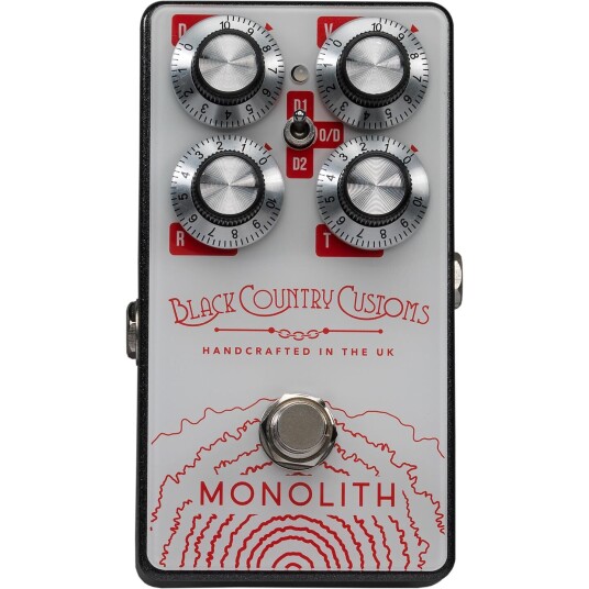 Laney Svart Country Customs Monolith Distortion Pedal Laney Svart Country Customs Monolith Distortion Pedal