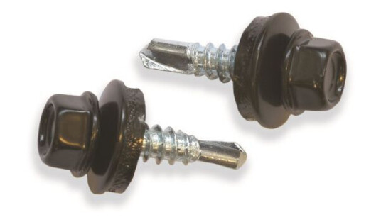 Ejot 860230 Byggskrue 4,9 x 35 mm, A SAPHIR FZB, 250-pakning KLARLACK