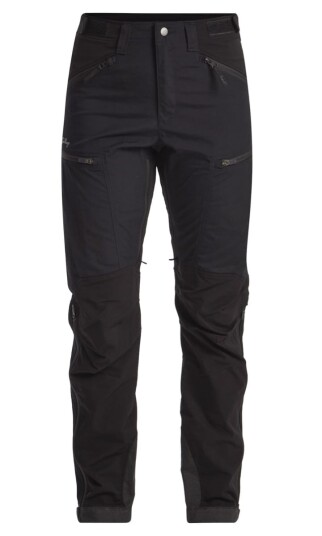 Lundhags Makke High Waist Curved Pant W Black 42