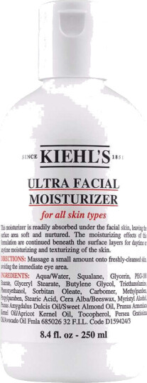 Kiehl's Ultra Facial Moisturizer 250 ml Fuktighetsgivende Dagkrem for Normal og Tørr Hud