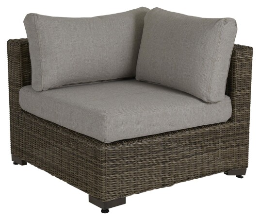 Brafab Ninja Loungemodul Hjørne m. pute, Beige/Rustikkk