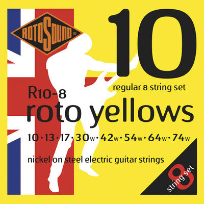 Rotosound Roto Yellows R10-8