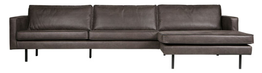 BePureHome Rodeo 3-seter Sofa m. høyrevendt sjese - Sort